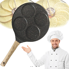 Appareil à Pancakes ou Crêpes 1600w : Cuire des pan-cakes dorés des deux  côtés