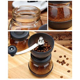 Moulin à café,Broyeur manuel de café de grain de café Machine de