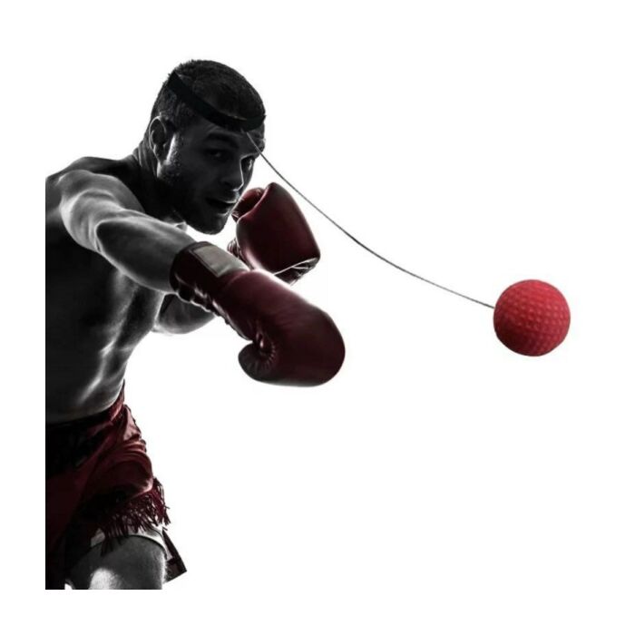 Acheter Balle réflexe de boxe avec bandeau, anti-Stress, balle de vitesse  réflexe, Coordination œil-main, équipement d'entraînement de boxe
