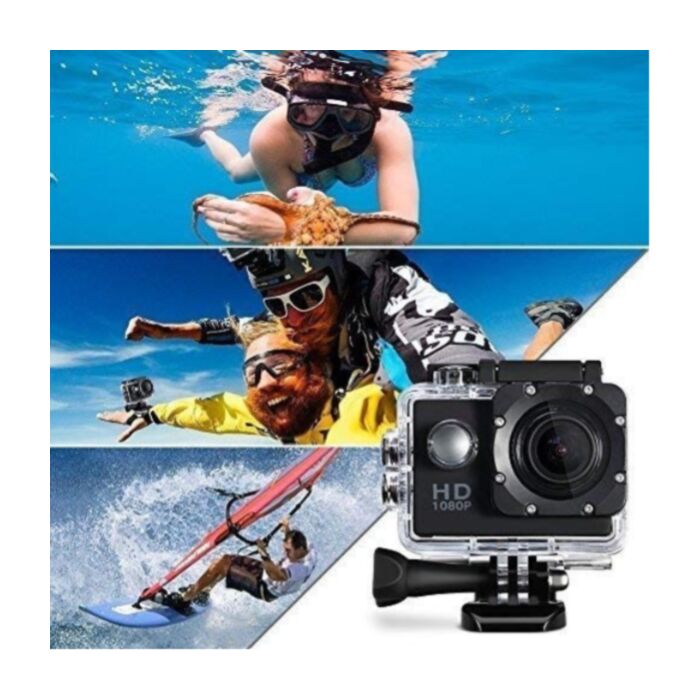 Caméra Sport Étanche 30 M Caméra D'action Waterproof Full Hd 1080p