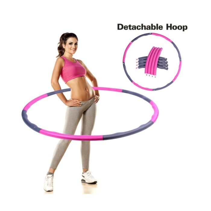 cerceau de couleur détachable pour enfants exercice hula hoop