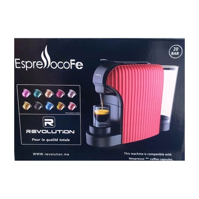 Machine à café Nespresso Revolution à capsules 