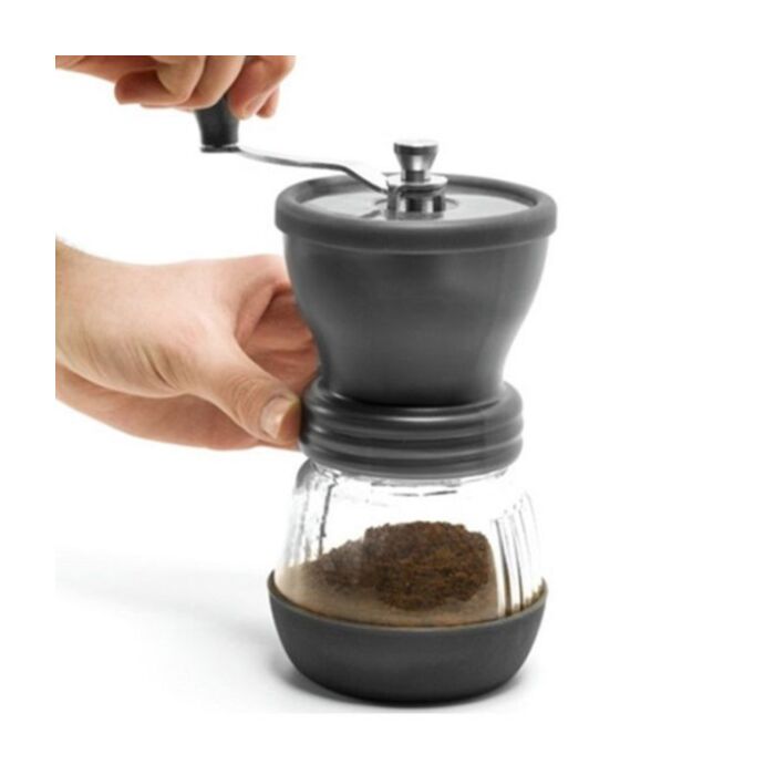 Moulin à café manuel, machine à moudre les grains de café à la