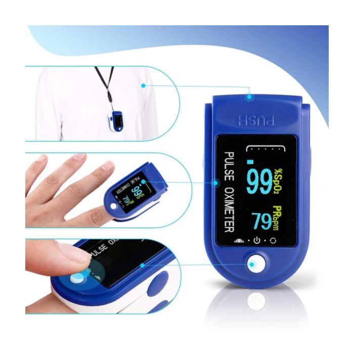 Oxymètre de Pouls - Appareil qui vous permet de calculer tout seul votre  fréquence cardiaque et votre taux oxygène dans le sang