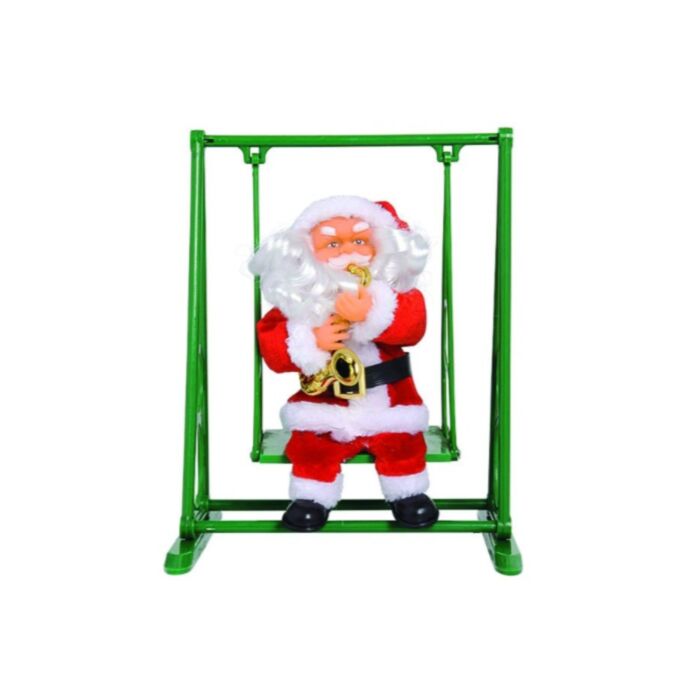 Acheter Père Noël ''Swinging Santa'' moins cher, Décorations animées