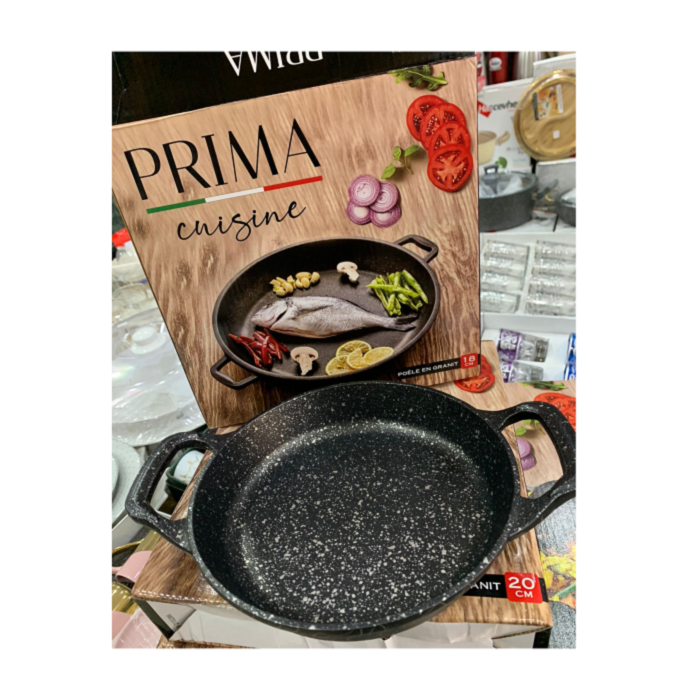 Poele A Paella En Granit 28Cm