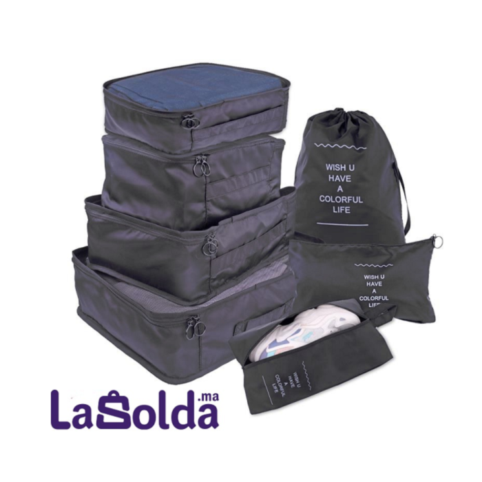 Lot de 4 sacs de rangement en maille - Accessoires/Organisateurs de Valise  - Easysuitcase