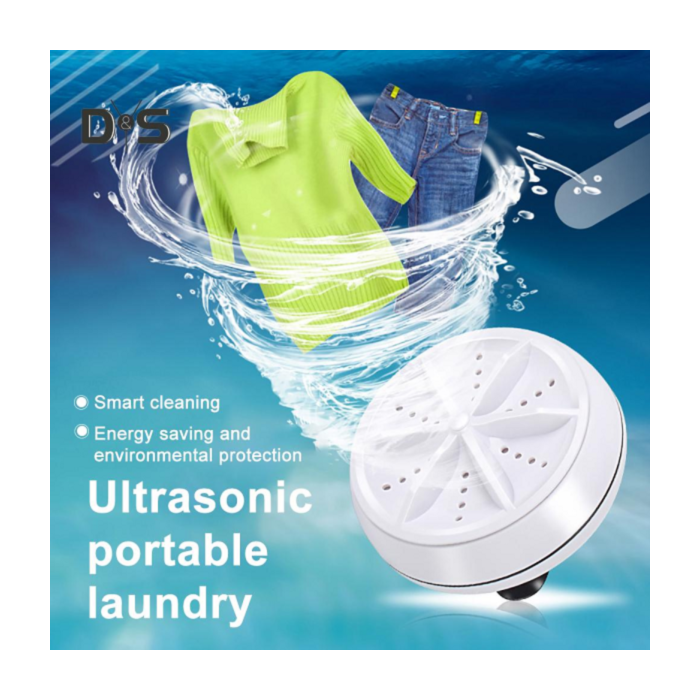 Mini lave-linge à turbine ultrasonic portable