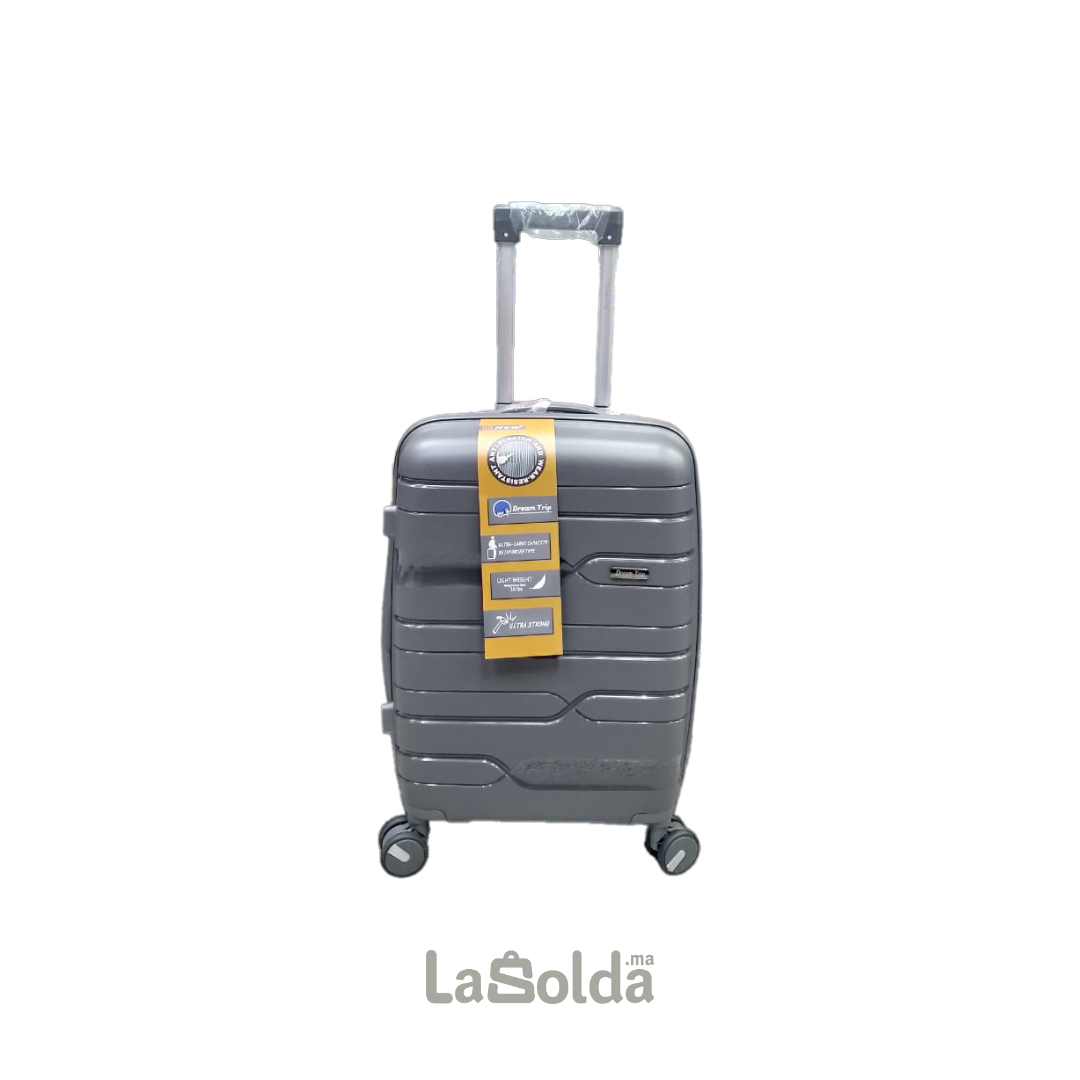 Cabine gris valise cabine rigide compactx