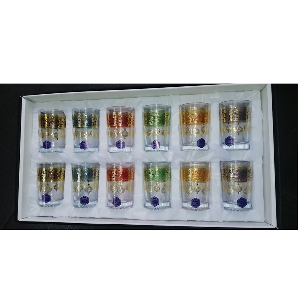 Lot De 12 Verres A Thé Marocain