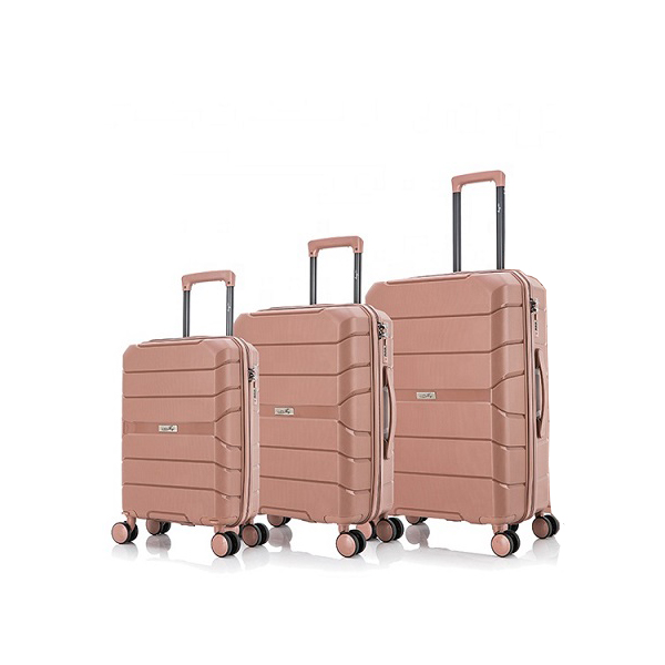 Set De 3 Valises Trolley Rigides TEXAS - 4 Roues Pivotantes à 360° ( Grande+Moyenne+ Mini Cabine)