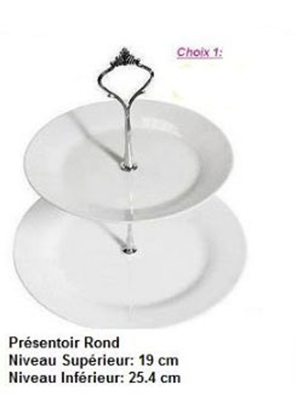 Presentoire à Gâteaux Rond Presentoire à Gâteaux Rond