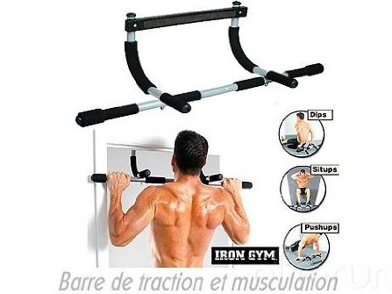 Iron Gym - Barre de fitness Iron Gym - Barre De Traction Et Musculation