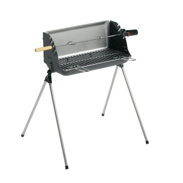 Barbecue à Charbon De Bois NAIROBI Avec Tournebroche INVICTA  - PPBBQ