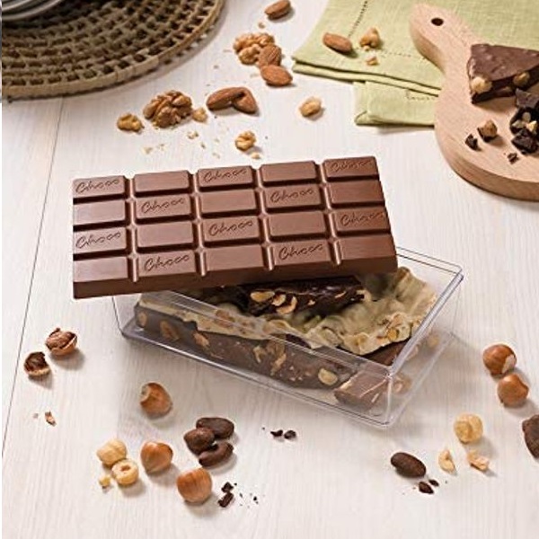 2 Boîtes De Conservation Tablettes Chocolat