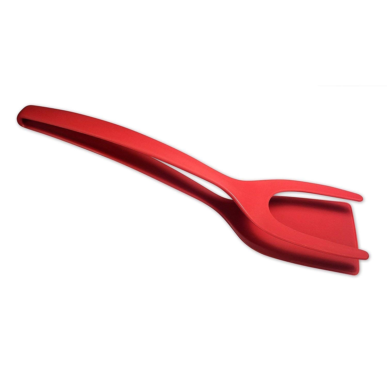 Spatule et Pince 2 en 1 en Silicone pour cuisson sur tefal