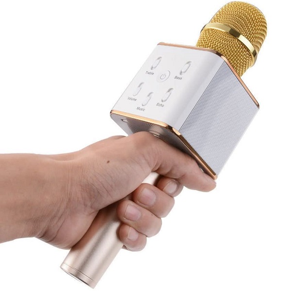 Microphone Karaoké Q7 Bluetooth Sans Fil