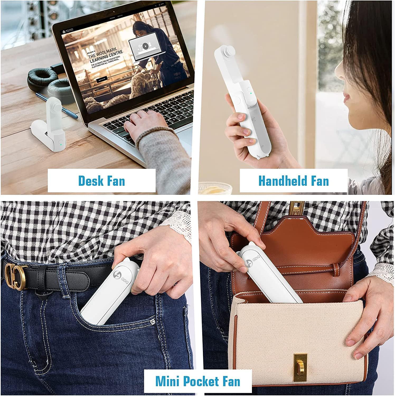 Mini ventilateur avec Power Bank Mini ventilateur avec Power Bank