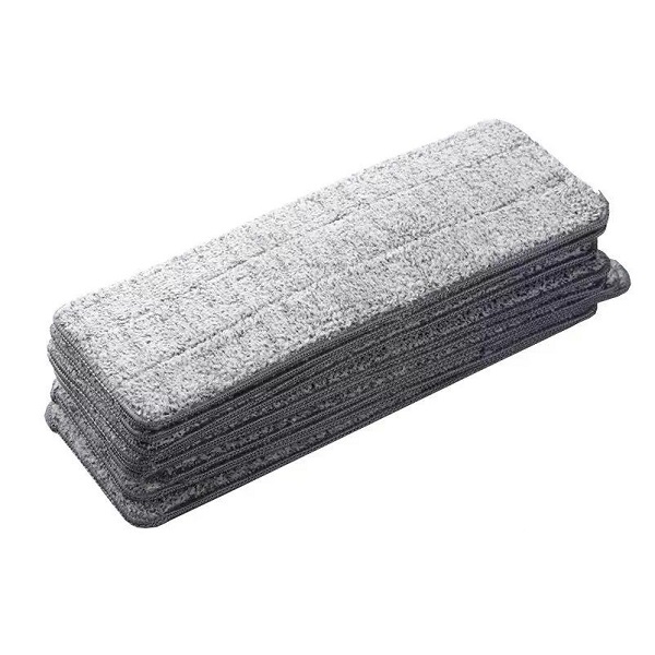 5 Recharges Serpillière Microfibres Rectangle (32cm x 12cm)