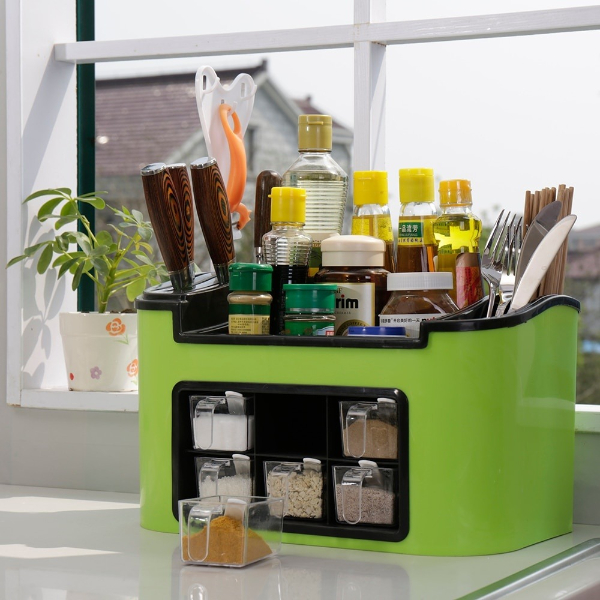 Étagère De Rangement À Épices Multifonctionnel Étagère De Rangement À Épices Multifonctionnel