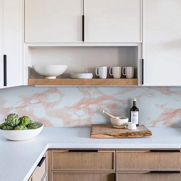 Papier Peint Étanche Autocollant – Adhésif Décoratif – EFFET MARBRE (au m) Papier Peint Étanche Autocollant - Adhésif Décoratif - EFFET MARBRE (au m)