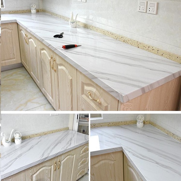 Papier Peint Étanche Autocollant – Adhésif Décoratif – EFFET MARBRE (au m) Papier Peint Étanche Autocollant - Adhésif Décoratif - EFFET MARBRE (au m)