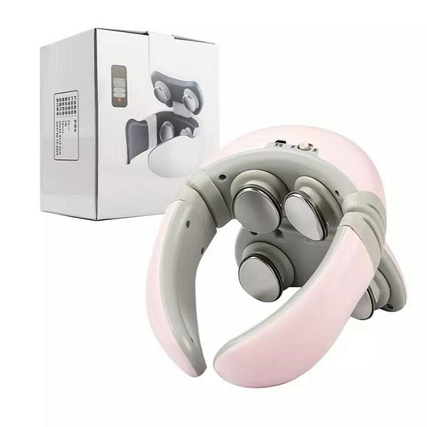 Appareil De Massage Cervical Intelligent A Impulsion Electrique 4D , Soulagement des Douleurs Au Dos Et Au Cou Appareil De Massage Cervical Intelligent A Impulsion Electrique 4D , Soulagement des Douleurs Au Dos Et Au Cou
