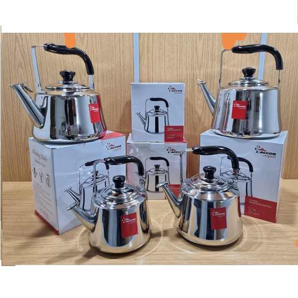 Bouilloire  Sifflante  En acier inoxydable