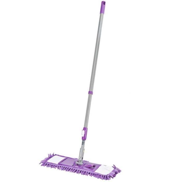 Balai Télescopique  à franges microfibres
