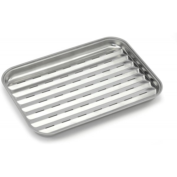 Grille Anti-flammes inox 34,5 x 24 cm pour barbecue - BARBECOOK