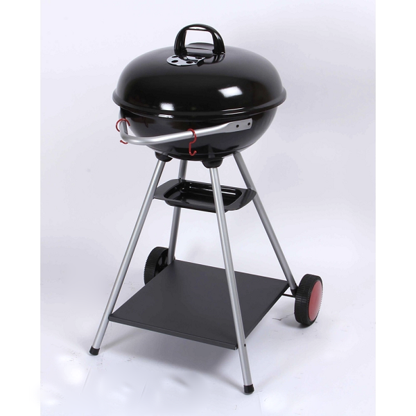 Barbecue à Charbon BRIGHTON Avec Couvercle Et Roulettes