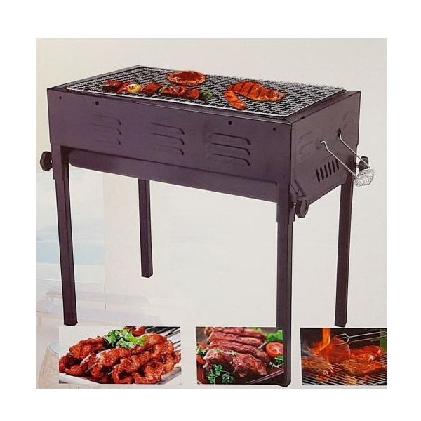 Barbecue à Charbon Pliable En Acier Inoxydable