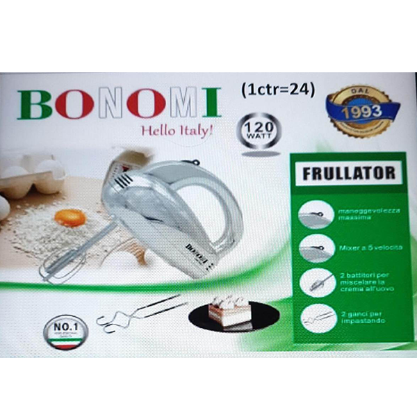 Batteur Chrome Électrique