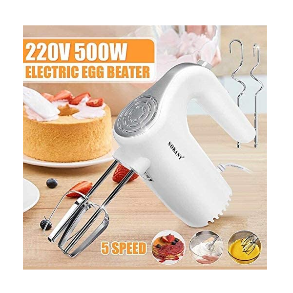 Batteur Mélangeur A Main Sokany 500w