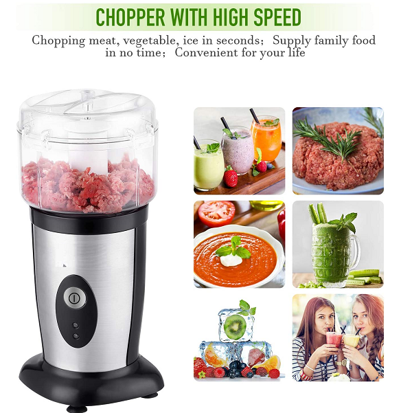 Blender Smoothies Multifonction Avec Hachoir , Moulin Épices + Mixeur smoothie SPORT Blender Smoothies Multifonction Avec Hachoir , Moulin Épices + Mixeur smoothie SPORT