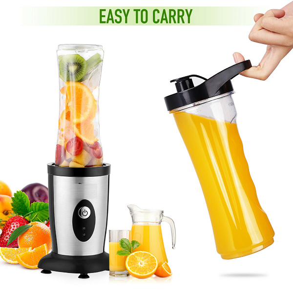 Blender Smoothies Multifonction Avec Hachoir , Moulin Épices + Mixeur smoothie SPORT Blender Smoothies Multifonction Avec Hachoir , Moulin Épices + Mixeur smoothie SPORT