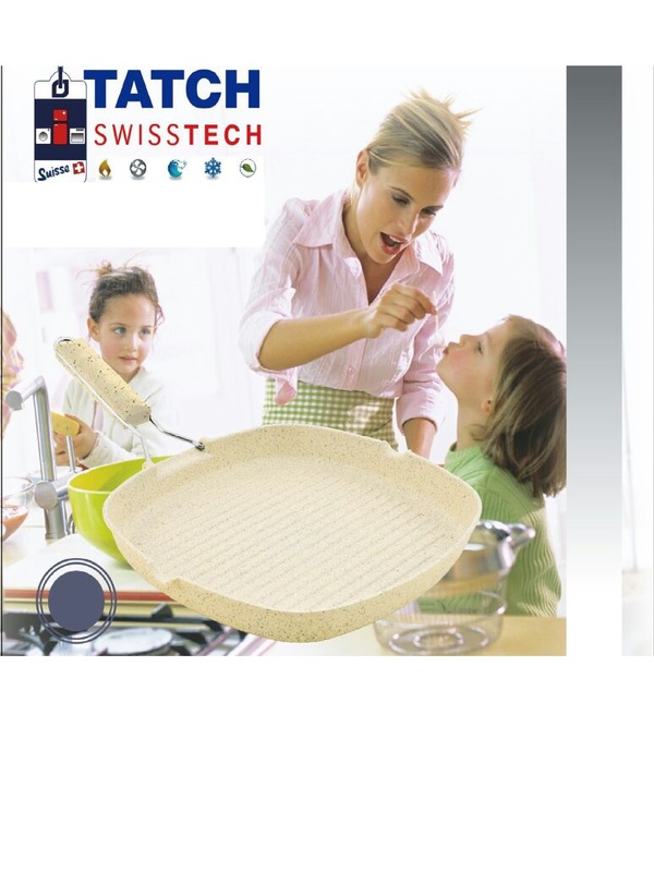 TATCH Poêle Grill Carré 24cm TATCH Poêle Grill Carré 24cm