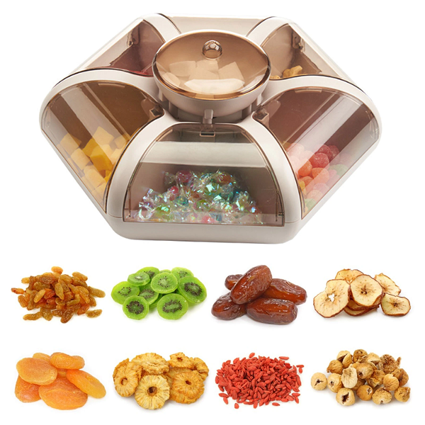 Boîte à Graines, Bonbons 6 Compartiments Boîte à Graines, Bonbons 6 Compartiments