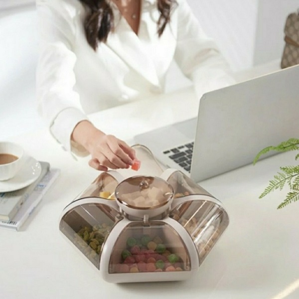 Boîte à Graines, Bonbons 6 Compartiments Boîte à Graines, Bonbons 6 Compartiments