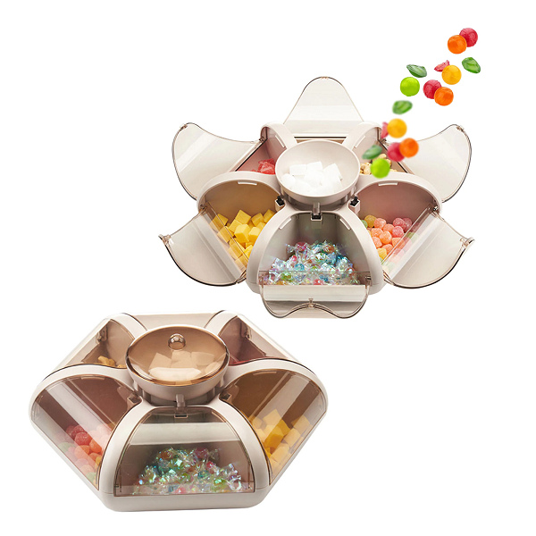 Boîte à Graines, Bonbons 6 Compartiments Boîte à Graines, Bonbons 6 Compartiments