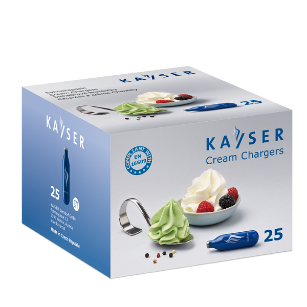 Boite De 25 Cartouches Capsules Azote Pour Siphon Chantilly