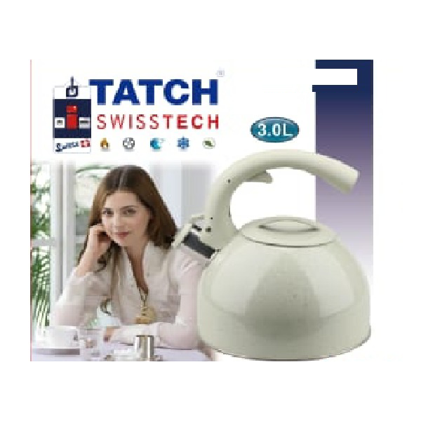 Bouilloire En Inox 3L Blanc