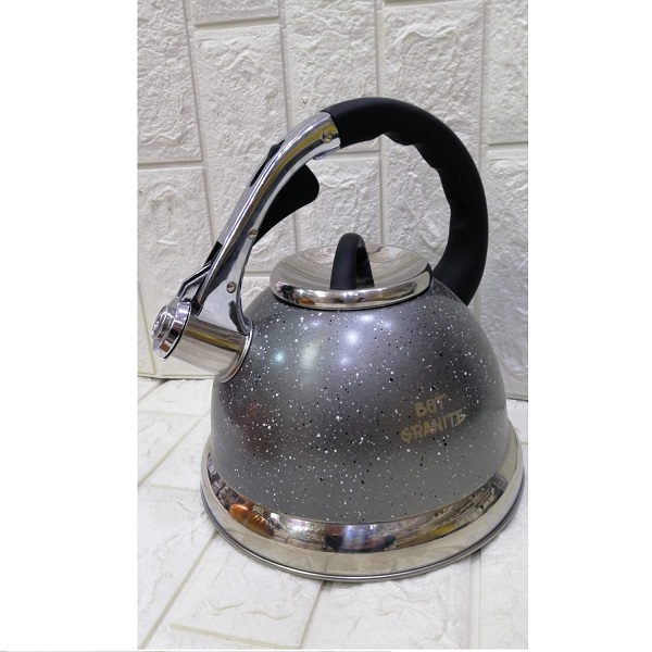 Bouilloire Inox Sifflante 3 Litres