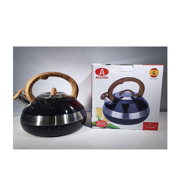 Bouilloire En Inox Sifflante 4.5 litres