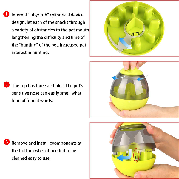 Boule , Jouet , Distributeur De Croquettes , Chats Et Chiens Boule , Jouet , Distributeur De Croquettes , Chats Et Chiens