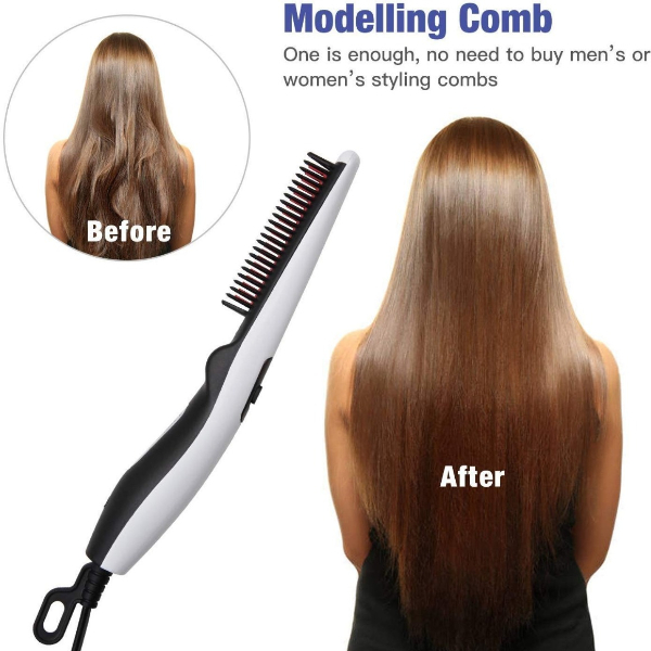 Brosse Lissante Et Chauffante Pour Homme Barbe Et Cheveux Brosse Lissante Et Chauffante Pour Homme Barbe Et Cheveux