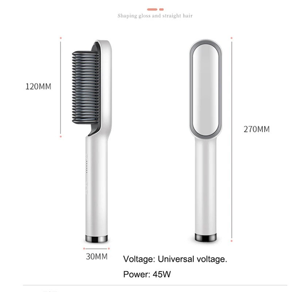 Brosse A Cheveux Chauffante Lissante En Céramique Brosse A Cheveux Chauffante Lissante En Céramique
