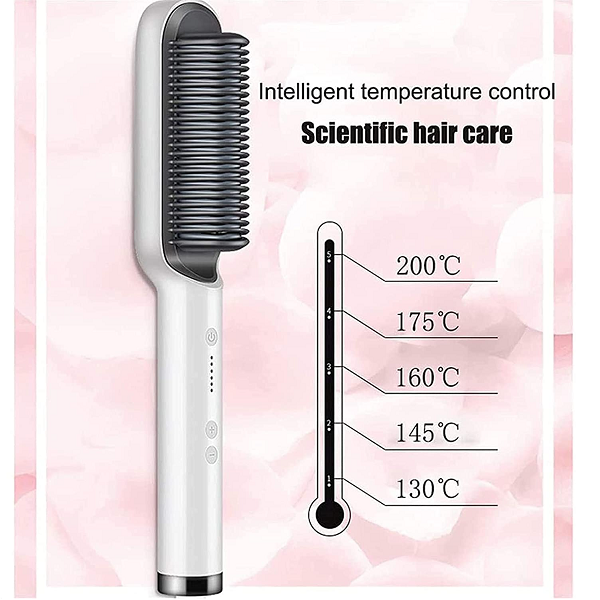 Brosse A Cheveux Chauffante Lissante En Céramique Brosse A Cheveux Chauffante Lissante En Céramique