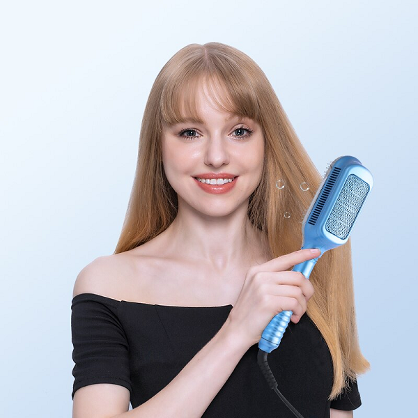 Brosse lissante cheveux Avec Nouvelle Thérapie Vent Froid 1600w Brosse lissante cheveux Avec Nouvelle Thérapie Vent Froid 1600w