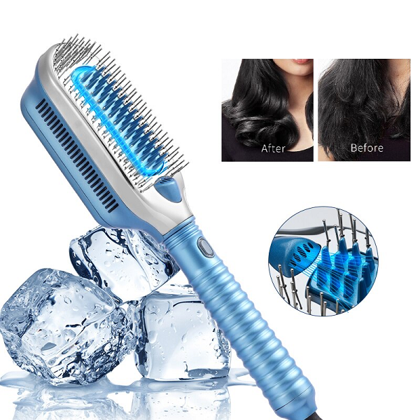 Brosse lissante cheveux Avec Nouvelle Thérapie Vent Froid 1600w Brosse lissante cheveux Avec Nouvelle Thérapie Vent Froid 1600w
